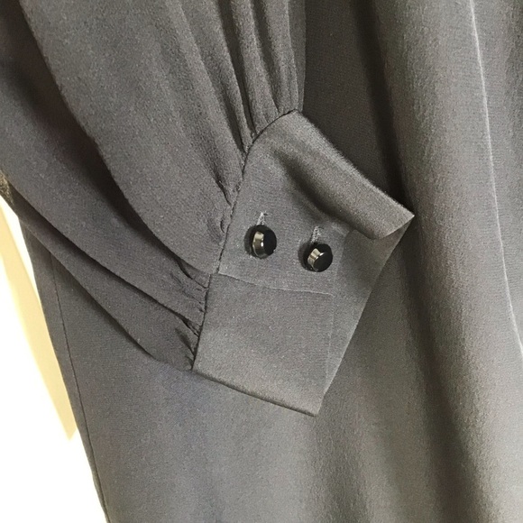 Kate Spade Silk Shift Dress in Black Size 8. - Picture 5 of 10